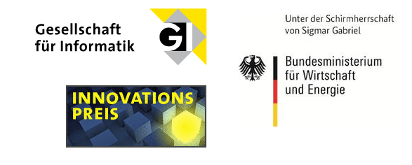 Logos zum GI-Innovationspreis 2015